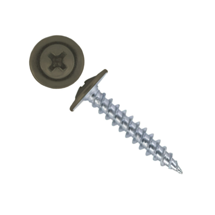 Саморез ПШ 4,2х25 (500шт) шлиц PH2 RAL 1035